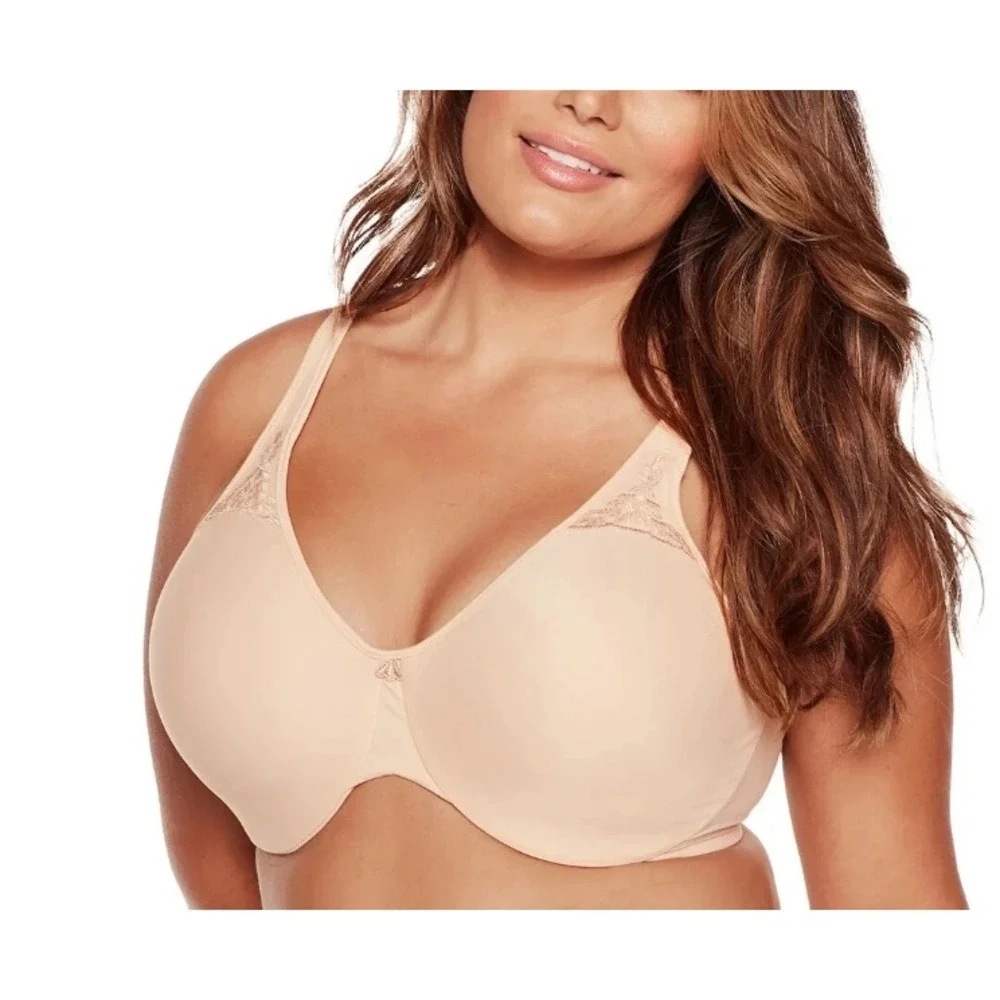 NWT Bali‎ Passion For Comfort DF3385 Full Coverage Underwire Minimizer Bra 40DDD
